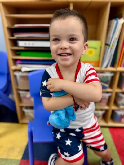 Child at Little Heaven Daycare